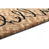 EDO Hanse Home Coconut Ingangsdeurmat 45x75cm 'Hello Greek'