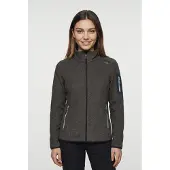 CMP - Women's Jacket 3H14746A - Fleecevest 44, zwart/grijs