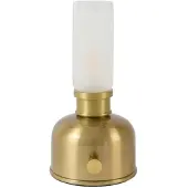 Light & Living Tafellampje Nivy Goud Op Batterij