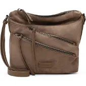 Suri Frey schoudertas Celly Crossover Bag Darktaupe