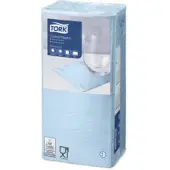 Tork 477837 cocktailservet advanced lichtblauw 24x24 cm 2-laags 2400 stuks (477837)