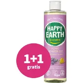 Happy Earth 1+1 gratis: 100% Natuurlijke Douchegel Lavender Ylang 300 ml