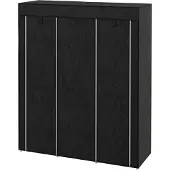 HOMCOM Stoffenkast, opvouwbare garderobe, kledingkast met kledingroede, 8 niveaus