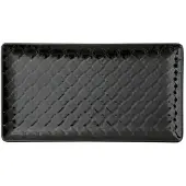 Lubiana Marrakesh Serveerplateau Zwart 29x13 cm Porselein