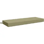 vidaXL Zitkussen SOEST 100% Polyester Lichtgroen 120 x 40 x 10 cm