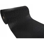 DecoMeister Zachte PVC Vloermat 65x70cm Antislip Zwart
