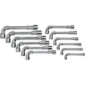 Gedore 25 PK-012 1527312 Zeskant Dubbele pijpsleutel 12-delig Zeskant