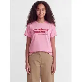 Jack & Jones Kids Shirt 'JXMerle' rosa / donkerrood