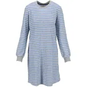 Ringella Badstof dames nachthemd babyblauw | Maat 50