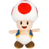 TOGETHER Super Mario - Red Toad Knuffel (20cm)