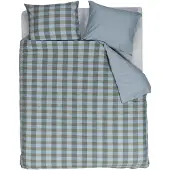 Beddinghouse Dekbedovertrek Marre Blauw Groen 200x200/220 cm