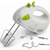 Esperanza Handmixer - 150W - Ergonomisch handvat - Muffin Groen