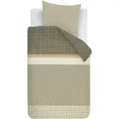 Beddinghouse Dekbedovertrek Jente Green Katoen-140 x 200 / 220 cm | 1-Persoons