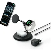 Belkin 3-in-1 Draadloze Oplader met MagSafe 25 Watt Zwart