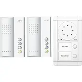 Ritto RGE1891470 Complete set voor Deurintercom Kabelgebonden Tweegezinswoning Wit