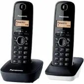 Panasonic - téléphone sans fil avec ID d'appelant + combiné supplémentaire