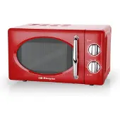 Orbegozo MI-2020, Werkblad, Vrijstaande magnetron, 20 liter, 700 watt, Draaibaar, Rood
