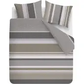 Beddinghouse Dekbedovertrek Nyls Grey Flanel-200 x 200 / 220 cm | 2-Persoons