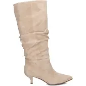 Stefano lauran Dames Laarzen E25555 - Beige - Maat 41