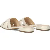 Stefano lauran Dames Slippers 24050 - Beige - Maat 40