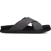 Stefano lauran Heren Slippers 26002 - Zwart - Maat 44