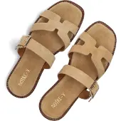 Notre-V Dames Slippers 227226 - Beige - Maat 42