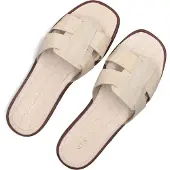 Notre-V Dames Slippers Nv-1005 - Beige - Maat 43