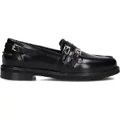 Stefano lauran Dames Loafers 12091 - Zwart - Maat 39