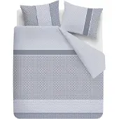 Beddinghouse Dekbedovertrek Feline Blue Satijn-260 x 200 / 220 cm | Extra Breed