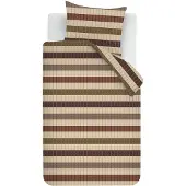Beddinghouse Dekbedovertrek Bo Terra Flanel-140 x 200 / 220 cm | 1-Persoons