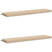 vidaXL Bankkussens SOEST 2 st 100% Polyester Crèmekleurig