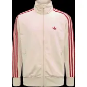 Adidas Sweatvest 'Firebird' chamois / karmijnrood