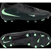 Nike Phantom 6 Low Academy Gras / Kunstgras Voetbalschoenen (MG) Zwart Felgroen