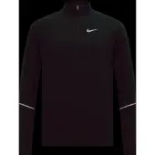 Nike Miler UV Trainingstrui 1/4-Zip Zwart Zilver