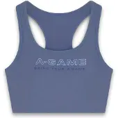 A-Game Sport bh blauw / wit
