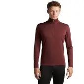 Icebreaker 200 Oasis Half Rits Lange Mouw T-shirt