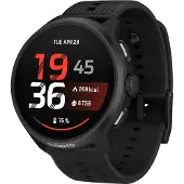 Suunto Montre connectée Run 2 4 Go Bluetooth Noir avec bracelet Noir