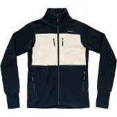 Devold Dames Egga Grid Merino Jas Blauw Wit || Maat: L