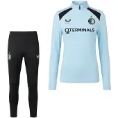 Castore Feyenoord Trainingspak 1/4-Zip 2026-2027 Dames Lichtblauw Zwart