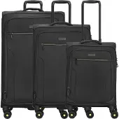 D & N Kofferset 'Travel Line 9704 ' zwart