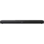 Sharp HT-SB100, geluidsbalk met 2.0-kanaals geluid, HDMI, Bluetooth, USB-poort en AUX-ingang, 75W, zwart