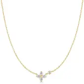 Ania Haie AH N074-04G Starlit Drops Dames Ketting - Schakelketting, Goudkleurig