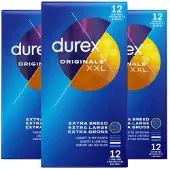 Durex Condooms XL Power - 3 x 12 stuks