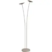 Masterlight Design vloerlamp Scala 2-lichts beige terra
