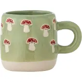 Bloomingville Millie kop 11 cl Groen, paddenstoelen