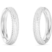 GUESS Oorbellen 'MADISON' zilver / transparant