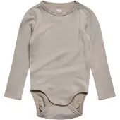 Hummel Rompertje/body donkerbeige
