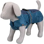 Trixie Regenjas voor honden, merk , model Rouen, kleur blauw, maat M