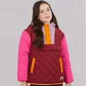 Lagooners Meisjes Whitworth Puffer Jas Plum