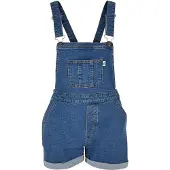 Urban Classics Tuinbroek jeans blauw denim